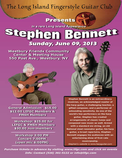 Stephan Bennett Concert